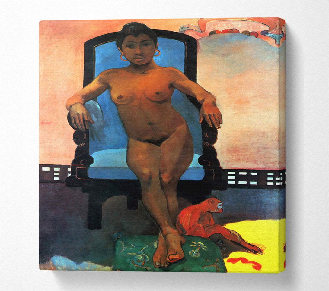  A Canvas Print of Gauguin Anna The Java Woman Canvas Print