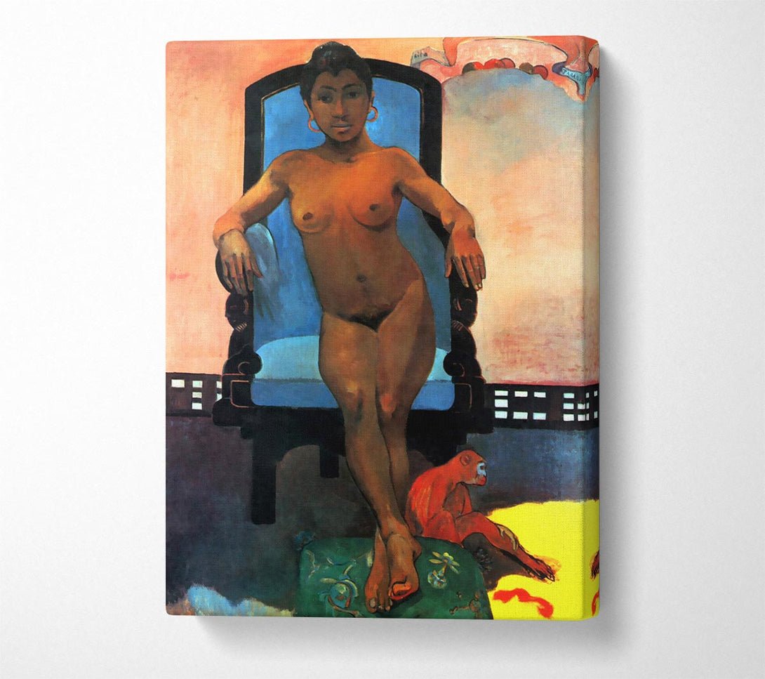  A Canvas Print of Gauguin Anna The Java Woman Canvas Print