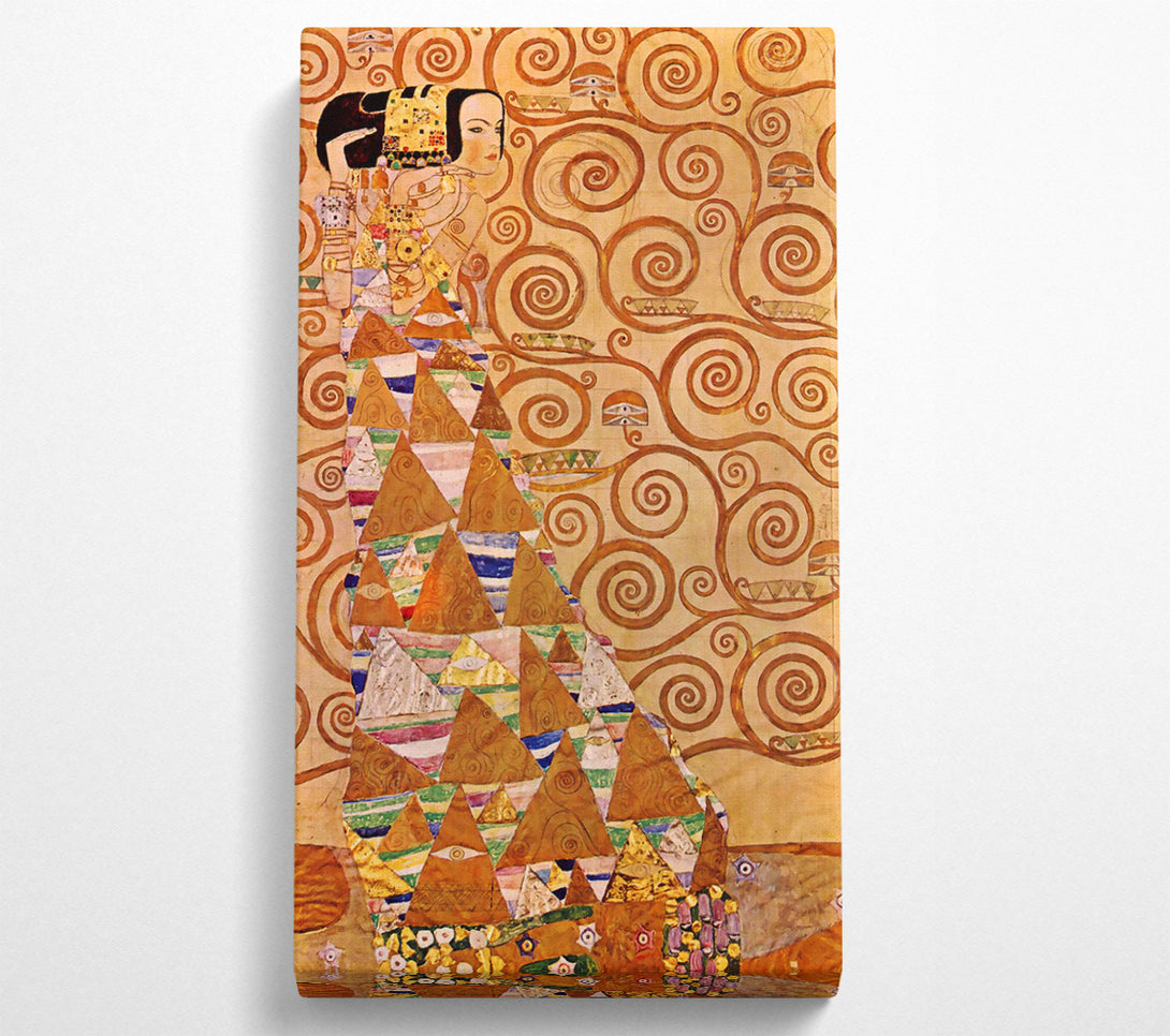  A Canvas Print of Klimt Anticipation Canvas Print