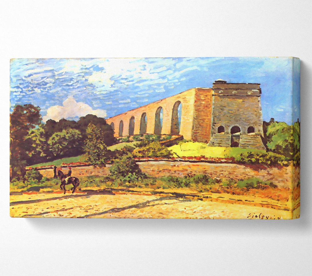  A Canvas Print of Sisley Aqueduct In Port Marly Canvas Wall Art
