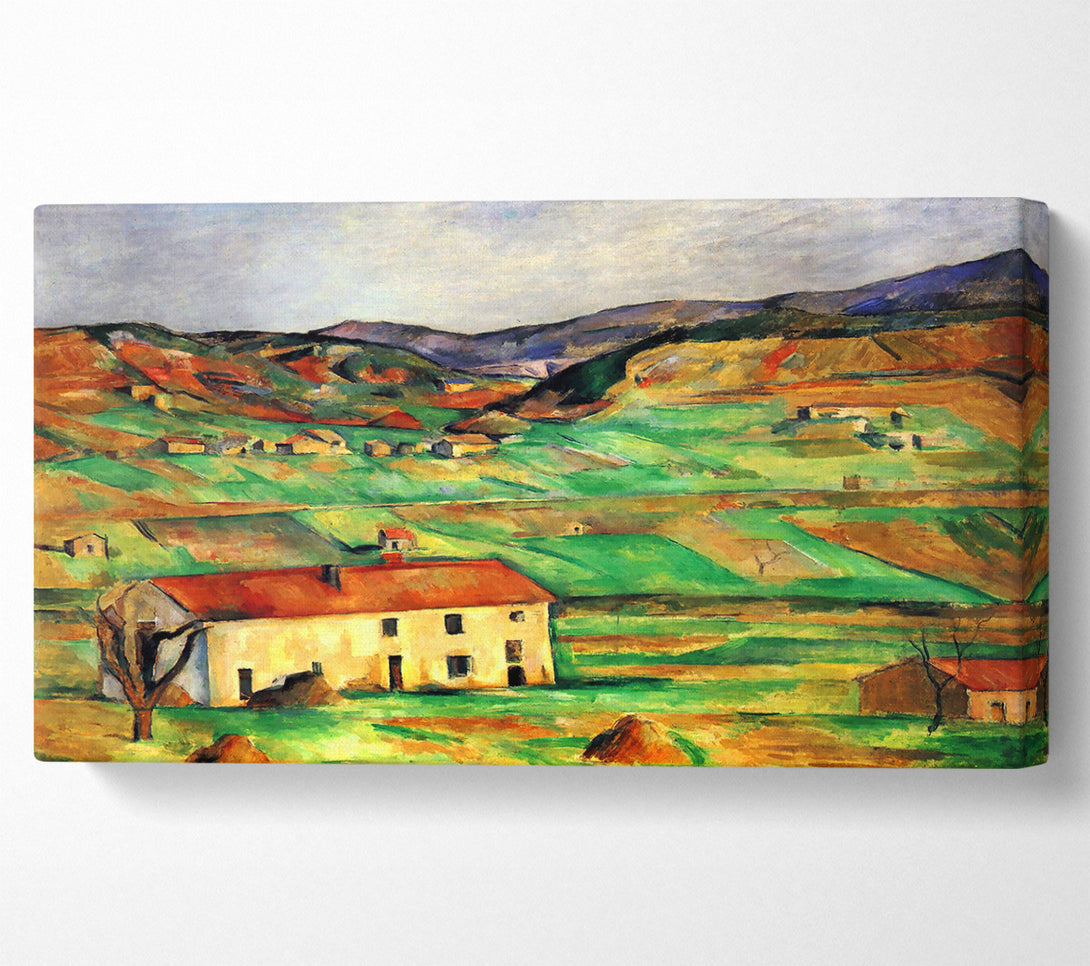  A Canvas Print of Cezanne Around Gardanne Canvas Wall Art