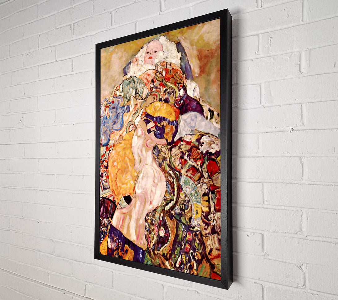  A Canvas Print of Klimt Baby Canvas Wall Art