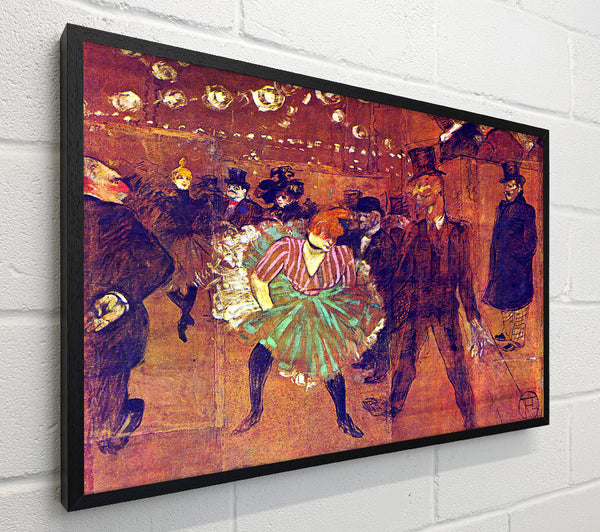 Toulouse Lautrec Ball At Moulin-Rouge