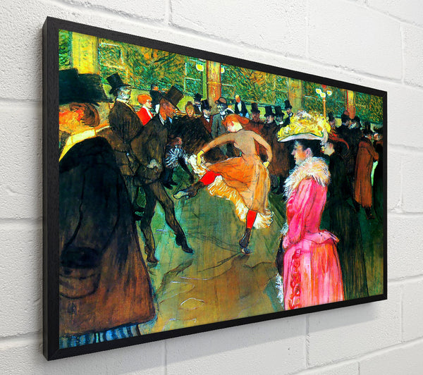 Toulouse Lautrec Ball In The Moulin Rouge