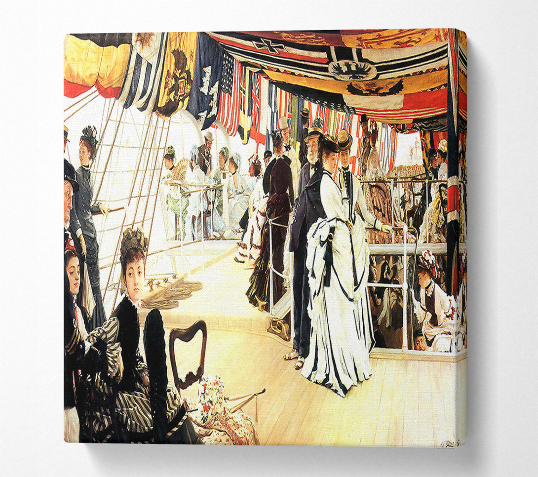  A Canvas Print of Tissot Ball Canvas Wall Art