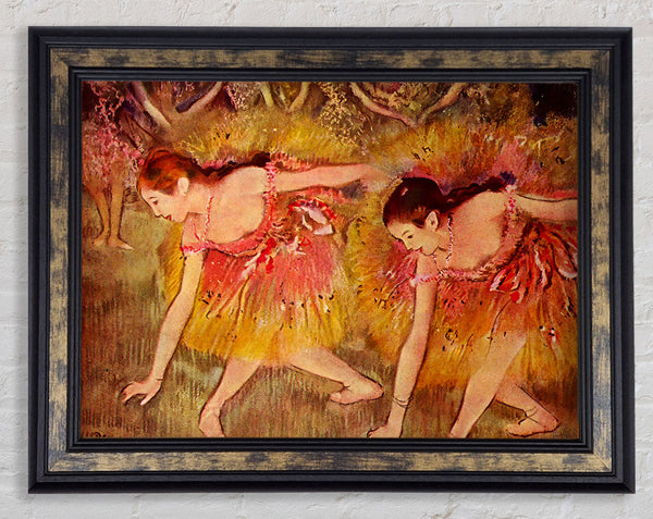 Degas Ballet Dancers Framed Print