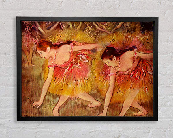 Degas Ballet Dancers Framed Print
