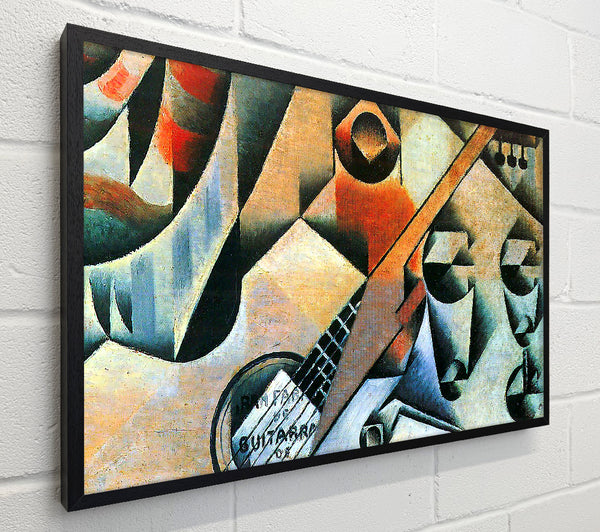 Juan Gris Banjo (Guitar) And Glasses