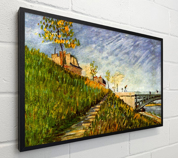 Van Gogh Banks Of The Seine With Pont De Clichy