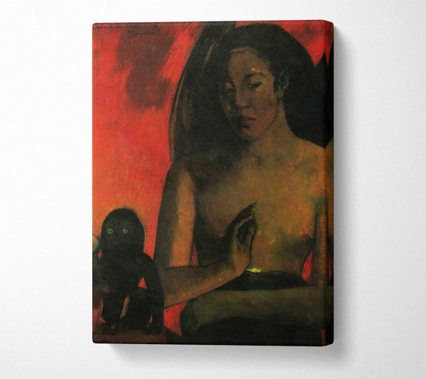  A Canvas Print of Gauguin Barbaras Canvas Art