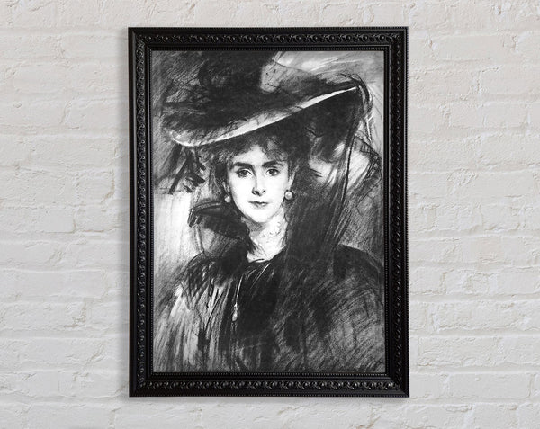 John Singer Sargent Baroness De Meyer Framed Print