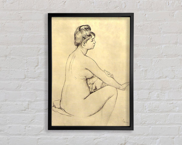 Renoir Bather Framed Print