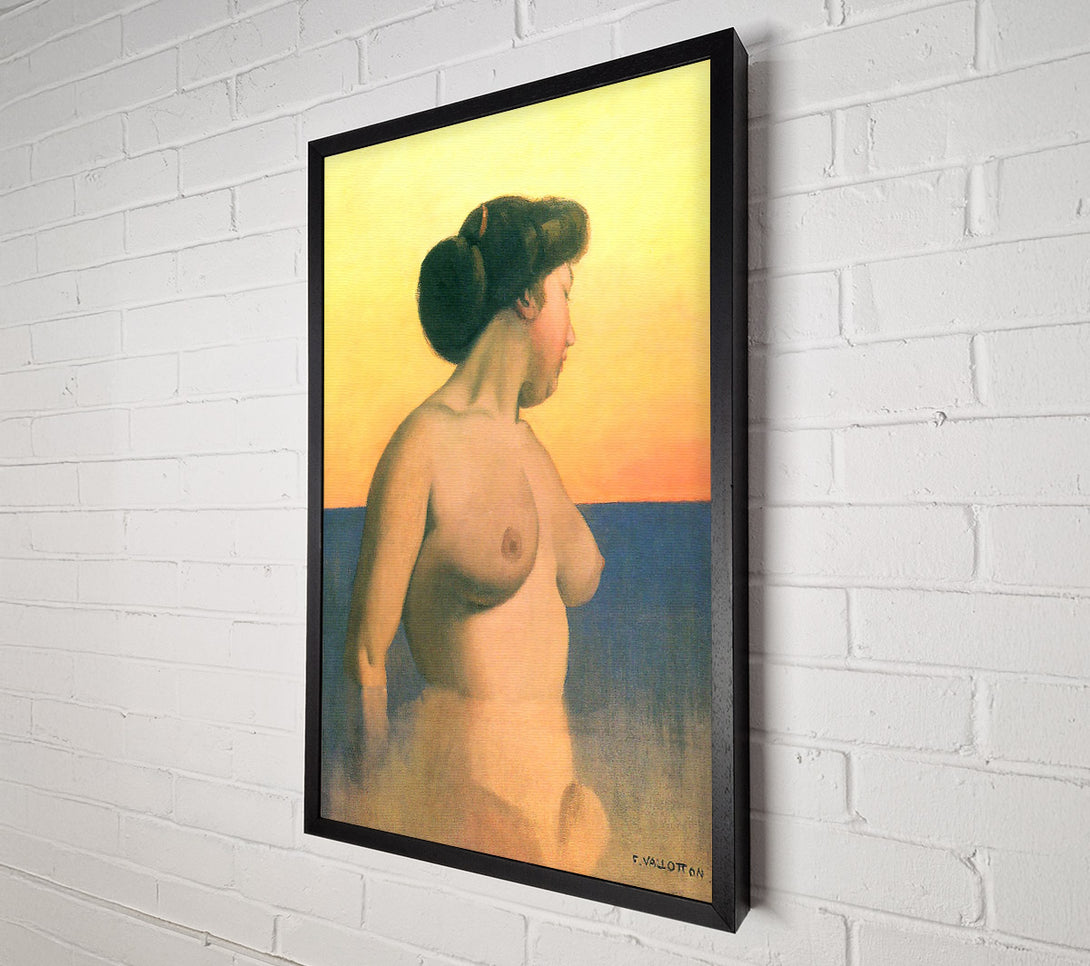  A Canvas Print of Felix Vallotton Bathing 2 Canvas Print