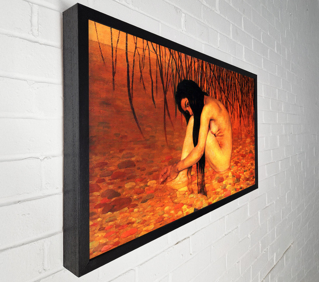  A Canvas Print of Felix Vallotton Bathing Canvas Art