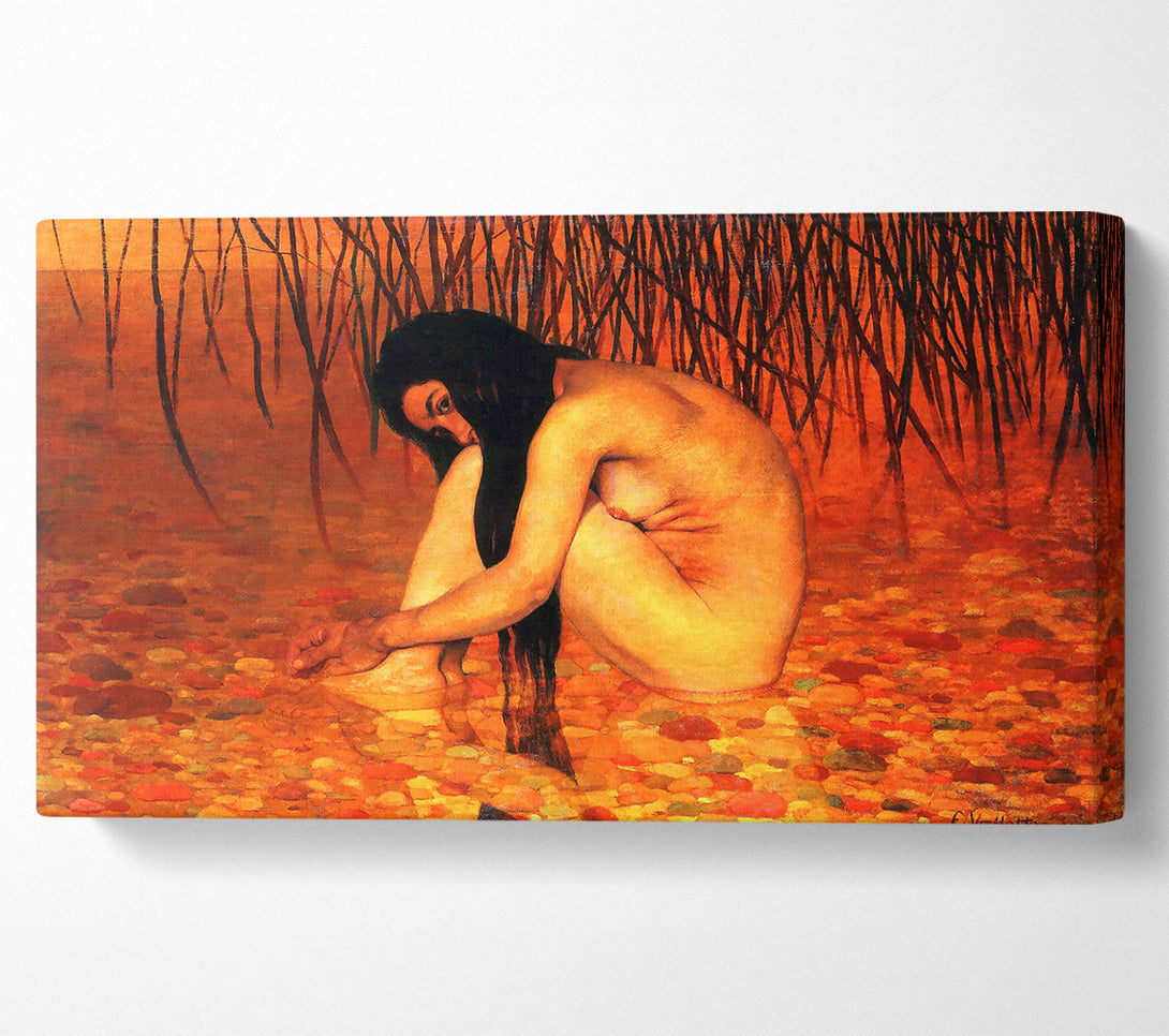  A Canvas Print of Felix Vallotton Bathing Canvas Art