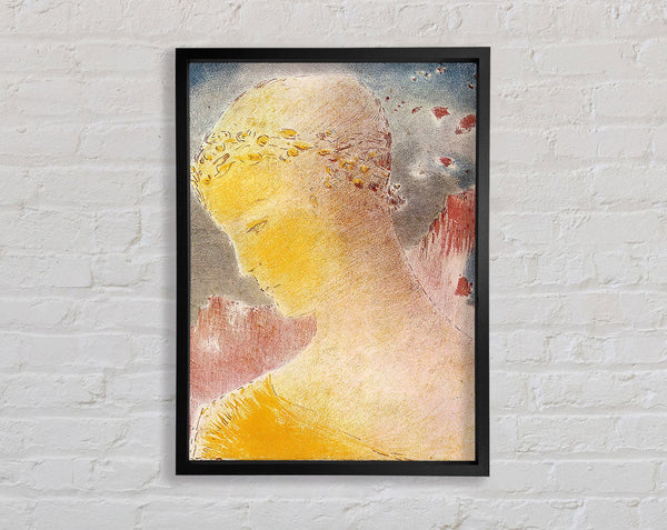 Odilon Redon Beatrice Framed Print