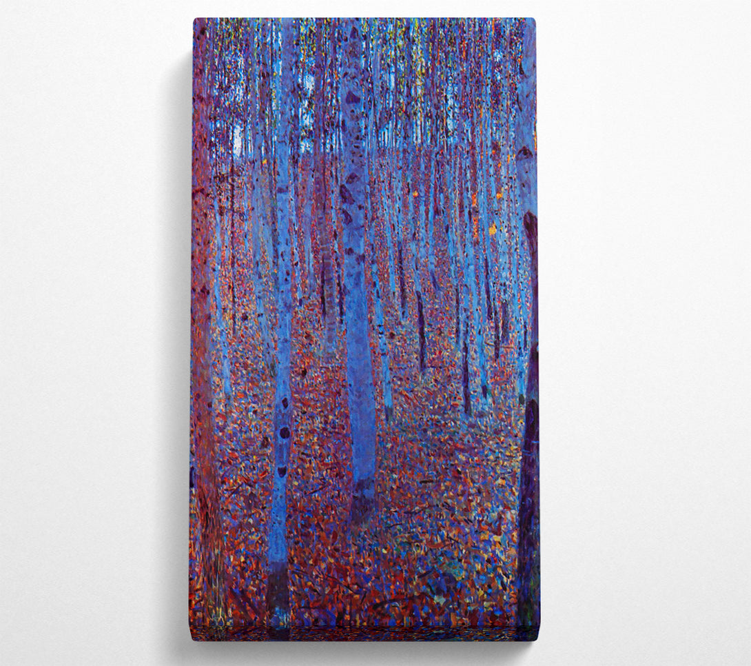  A Canvas Print of Klimt Beech Forest Canvas Wall Art