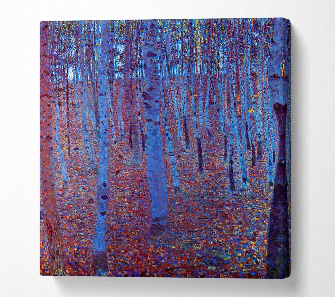  A Canvas Print of Klimt Beech Forest Canvas Wall Art