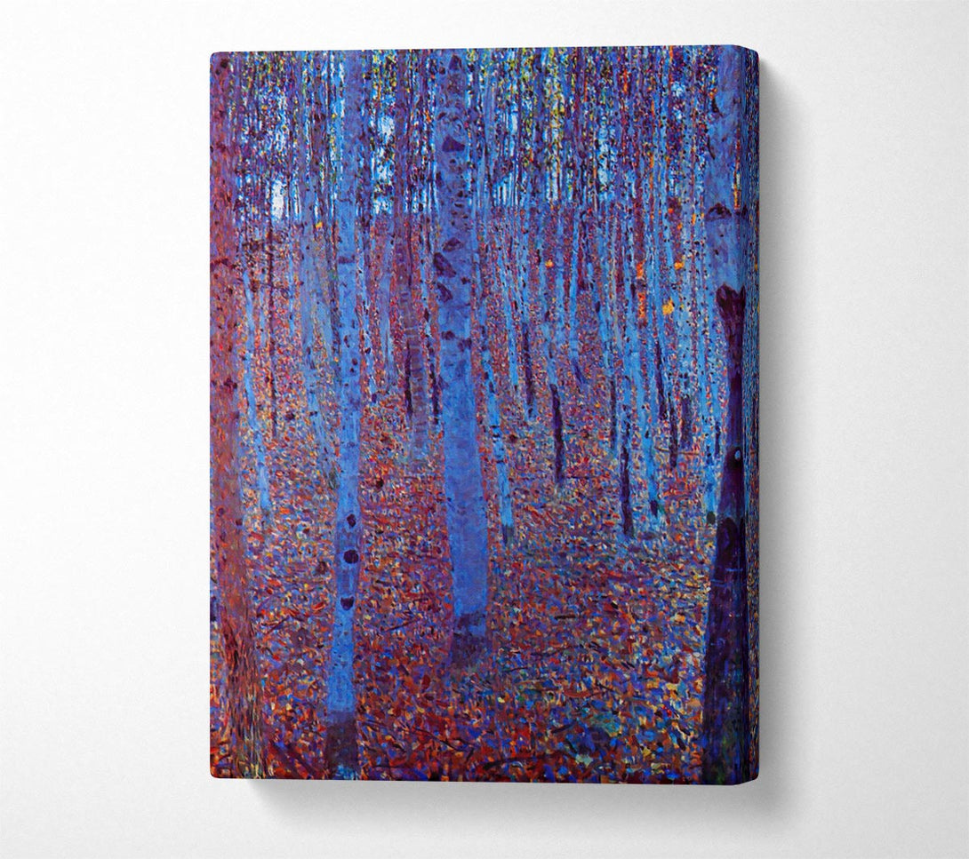  A Canvas Print of Klimt Beech Forest Canvas Wall Art