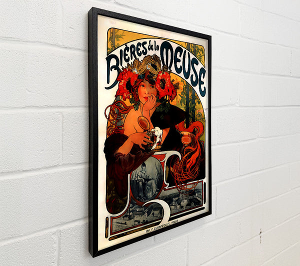 Alphonse Mucha Bieres De La Meuse