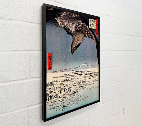 Hiroshige Bird In Flight