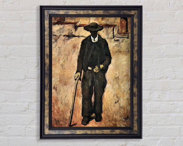 Albin Egger-Lienz Blind Framed Print