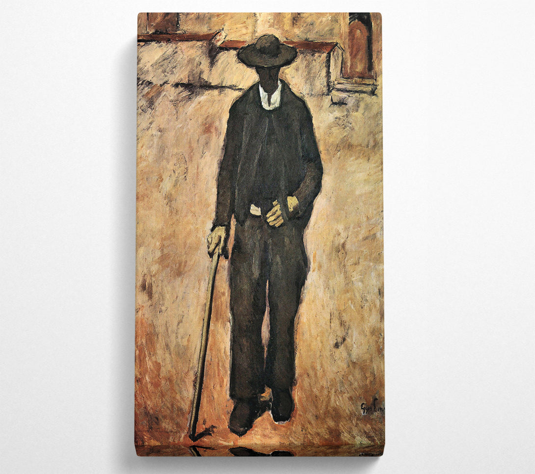  A Canvas Print of Albin Egger-Lienz Blind Canvas Wall Art