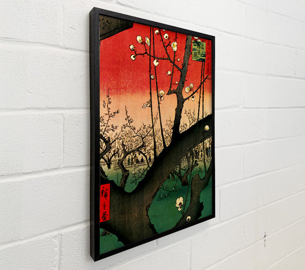 Hiroshige Blooming Trees