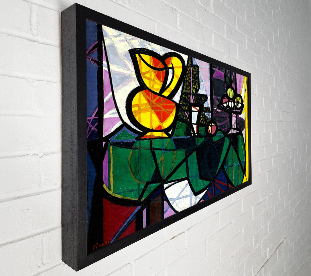  A Canvas Print of Picasso Boccale E Fruttiera Canvas Print