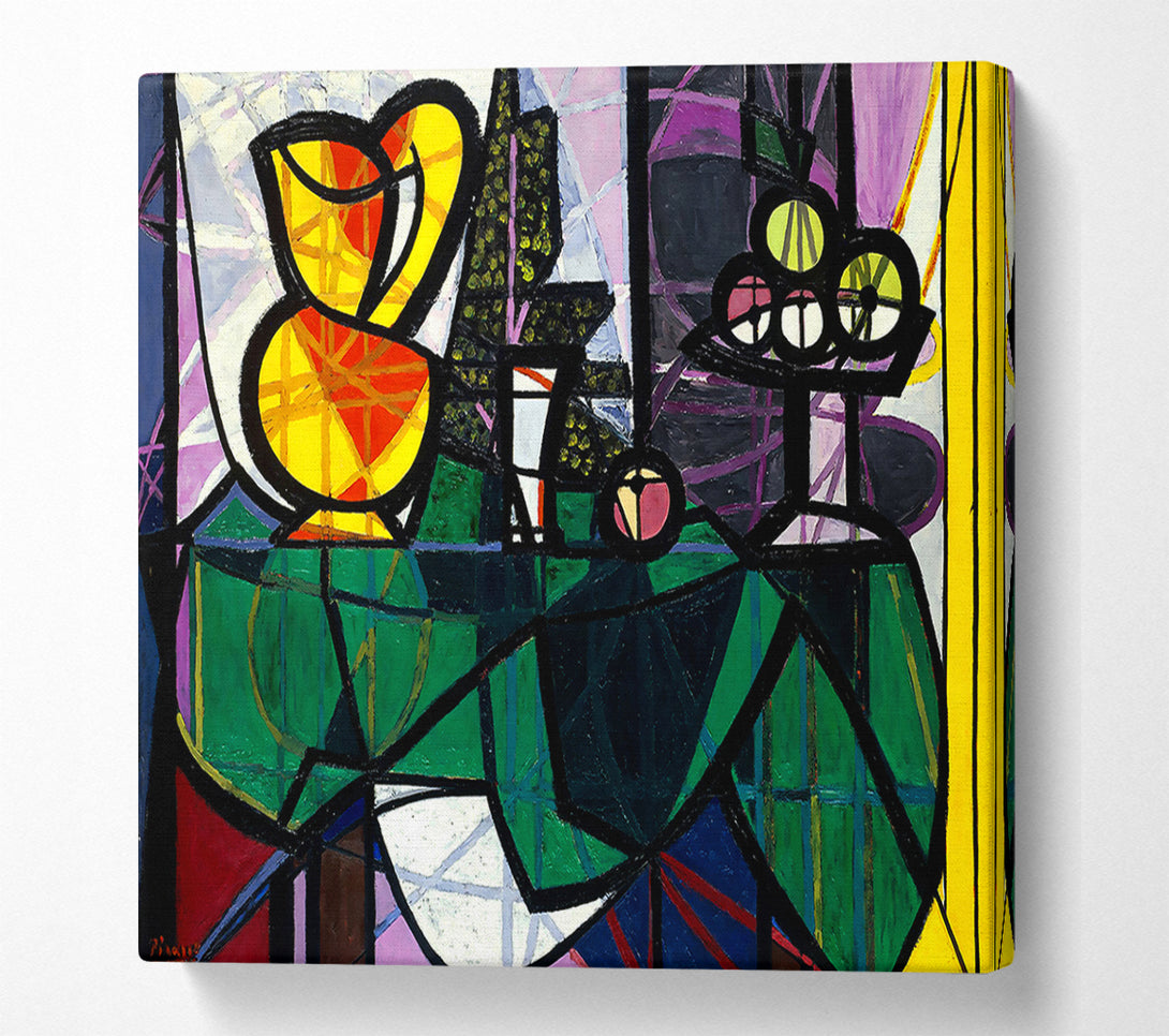  A Canvas Print of Picasso Boccale E Fruttiera Canvas Print