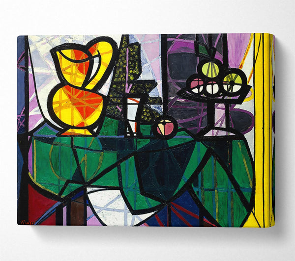  A Canvas Print of Picasso Boccale E Fruttiera Canvas Print