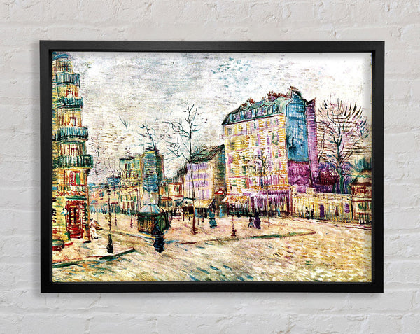 Van Gogh Boulevard De Clichy Framed Print