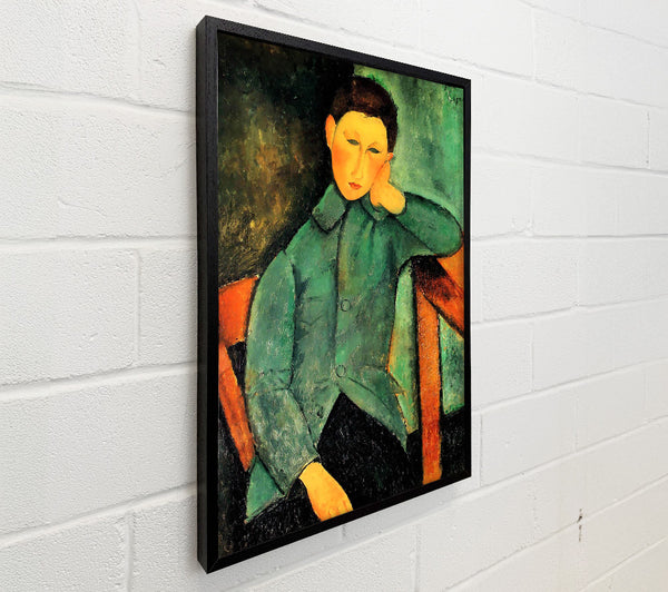 Modigliani Boy In A Blue Jacket