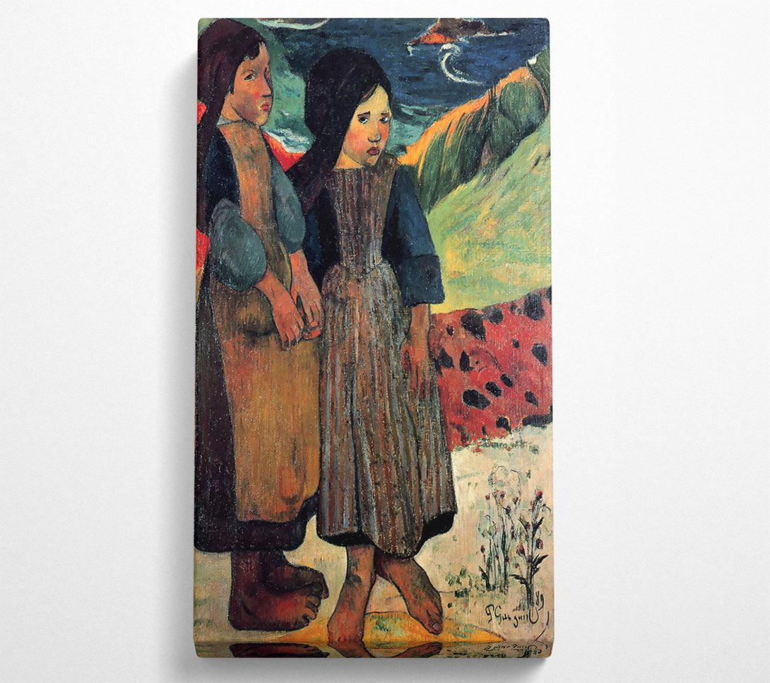  A Canvas Print of Gauguin Breton Near Sea Canvas Art