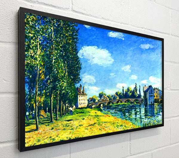 Sisley Bridge Of Moret In Summer