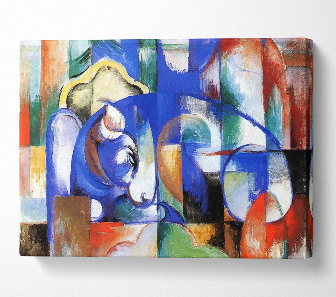  A Canvas Print of Franz Marc Bull Canvas Wall Art
