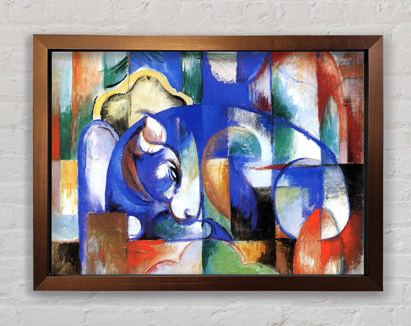 Franz Marc Bull Framed Print