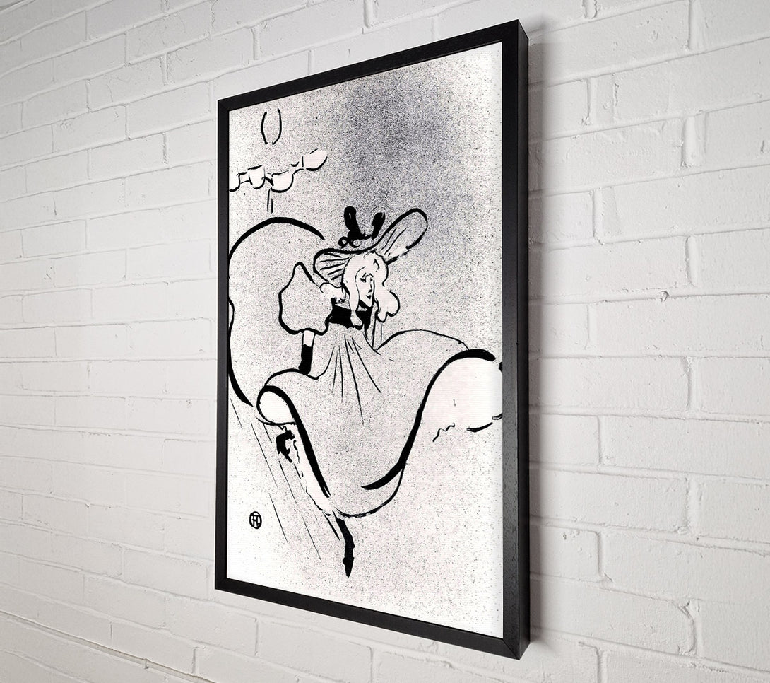  A Canvas Print of Toulouse Lautrec Cafe Concert Canvas Wall Art