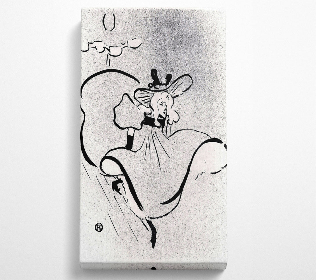  A Canvas Print of Toulouse Lautrec Cafe Concert Canvas Wall Art