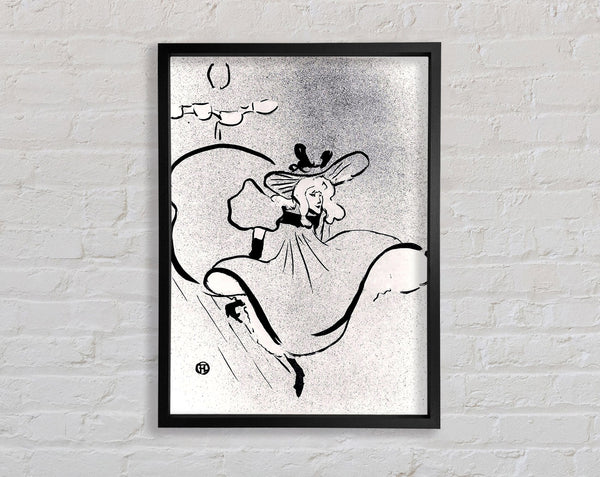 Toulouse Lautrec Cafe Concert Framed Print