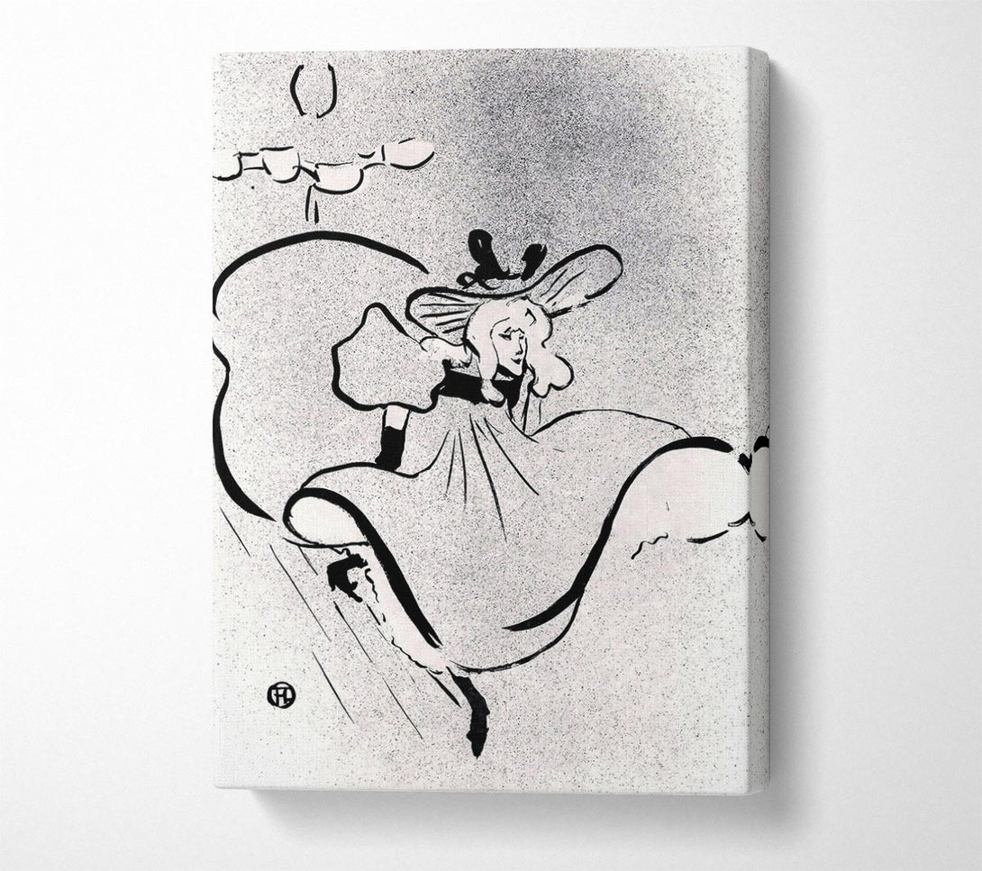 A Canvas Print of Toulouse Lautrec Cafe Concert Canvas Wall Art