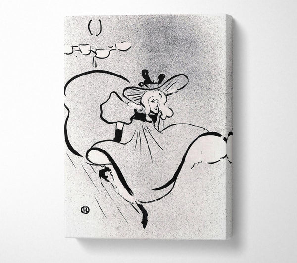  A Canvas Print of Toulouse Lautrec Cafe Concert Canvas Wall Art