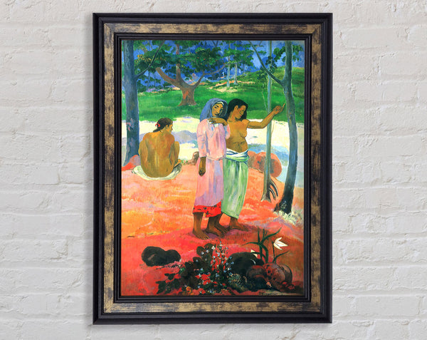 Gauguin Call For Freedom Framed Print