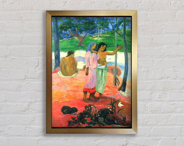 Gauguin Call For Freedom Framed Print