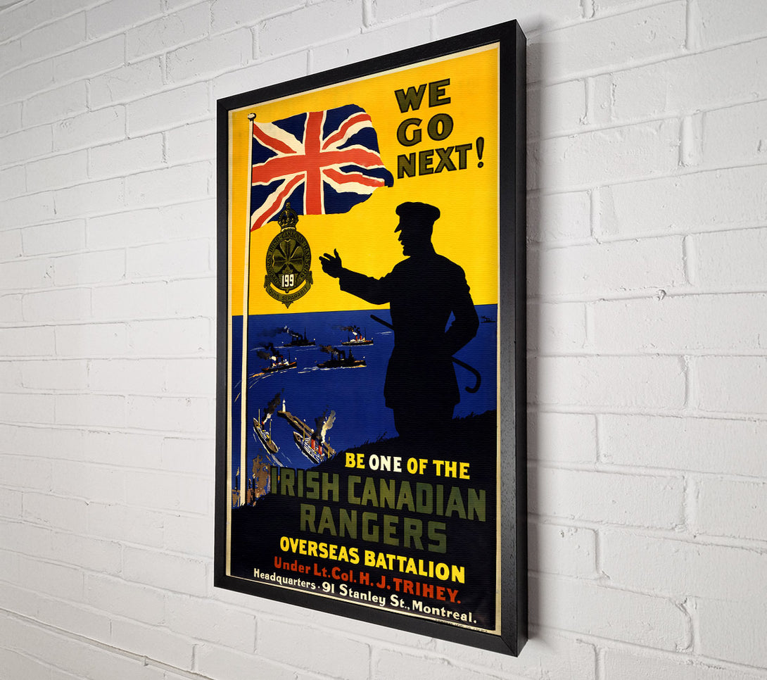 A Canvas Print of Canadian Rangers Canvas Print