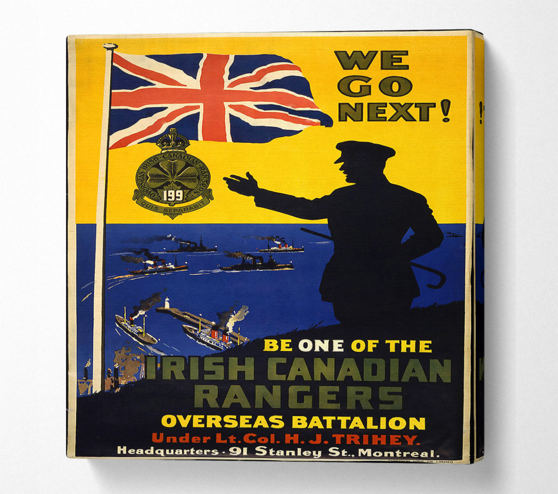  A Canvas Print of Canadian Rangers Canvas Print