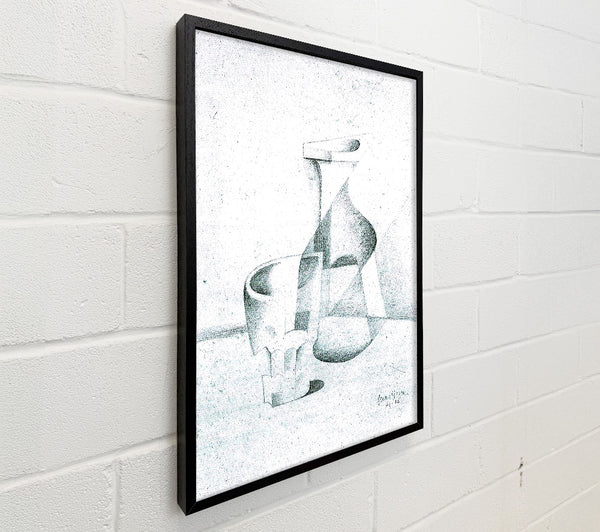 Juan Gris Caraffe And Glass