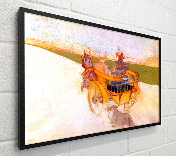 Toulouse Lautrec Carriage With Dog
