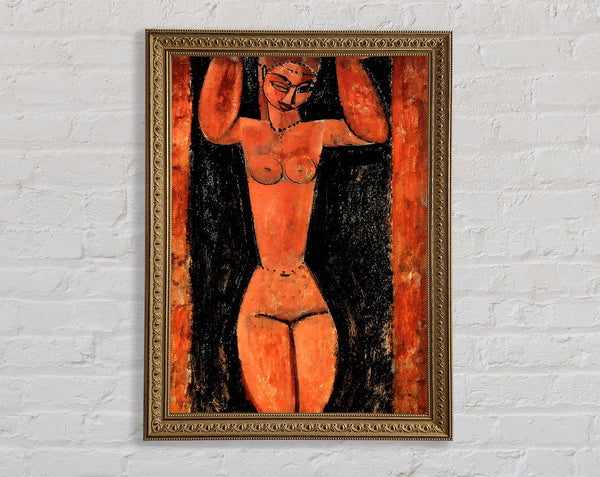 Modigliani Caryatid 3 Framed Print