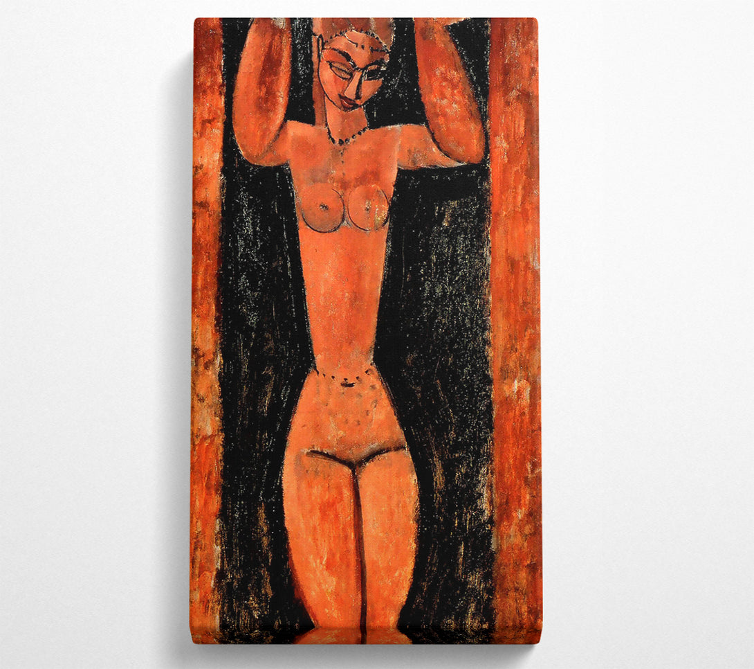  A Canvas Print of Modigliani Caryatid 3 Canvas Print